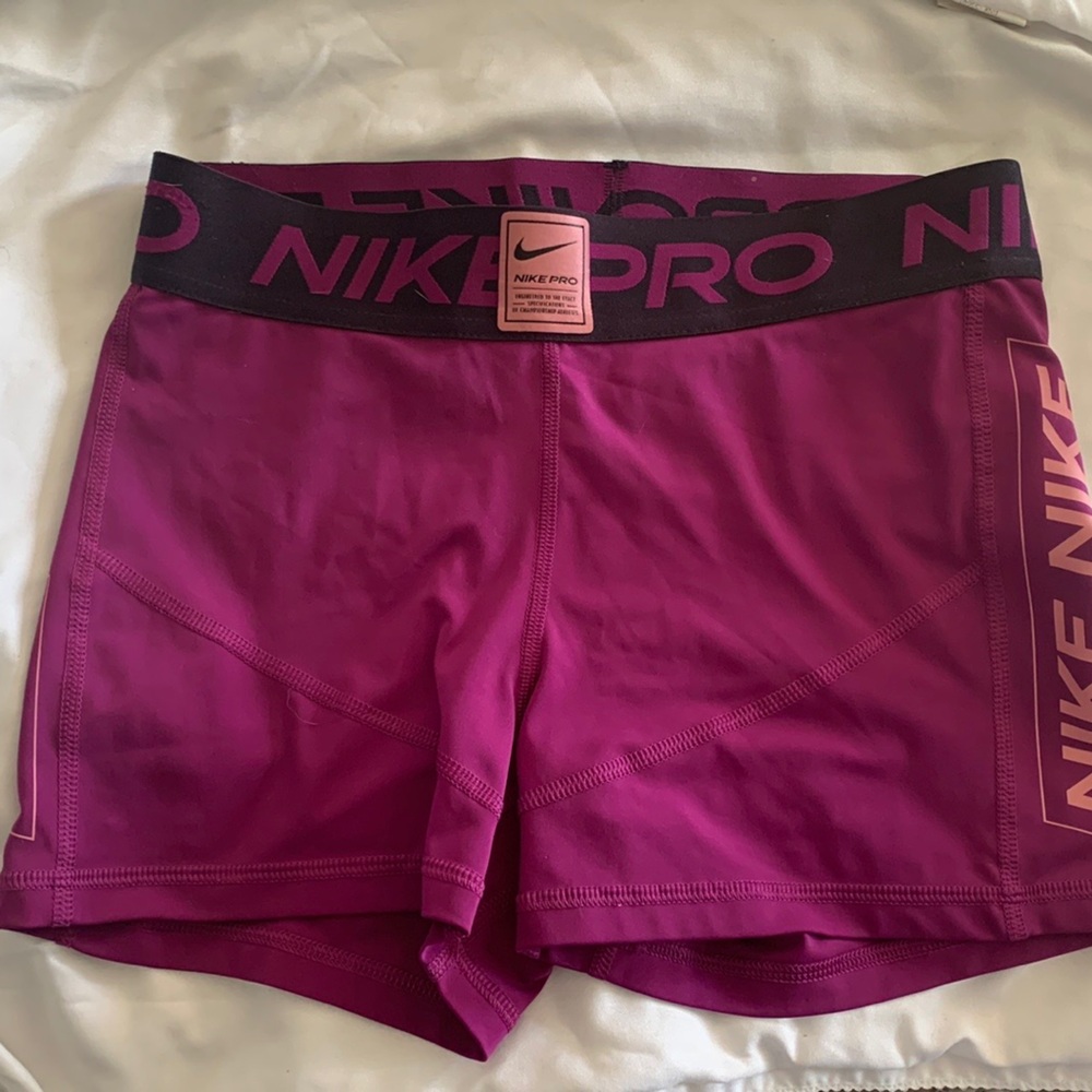 Purple Nike Women’s Athletic Shorts